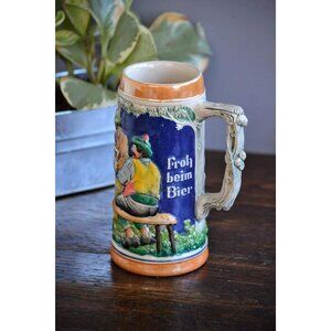 Simon Peter‎ Gerz I Beer Stein Mug Das lieben wir Froh beim German Collectible